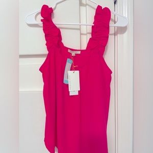 Small hot pink tank